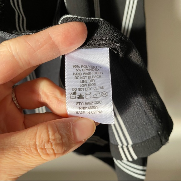 Monteau Striped Drape Cardigan - Picture 6 of 6